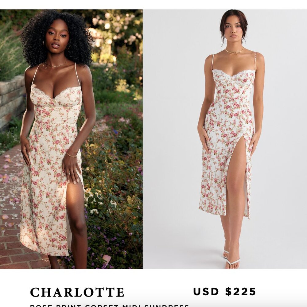 House of CB Charlotte Dress NWT